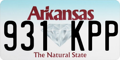 AR license plate 931KPP