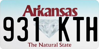 AR license plate 931KTH