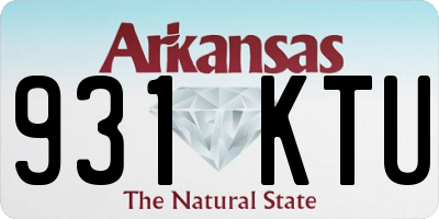 AR license plate 931KTU