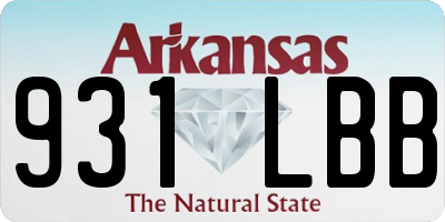 AR license plate 931LBB