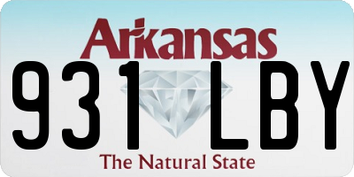AR license plate 931LBY