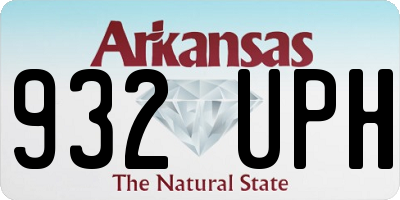AR license plate 932UPH