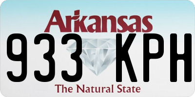 AR license plate 933KPH