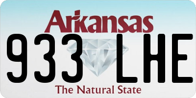 AR license plate 933LHE