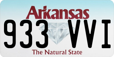 AR license plate 933VVI