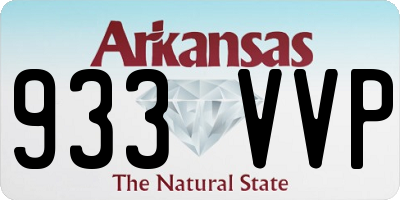 AR license plate 933VVP