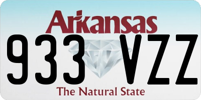 AR license plate 933VZZ