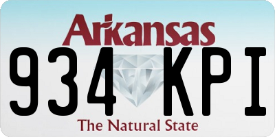 AR license plate 934KPI