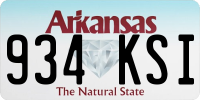 AR license plate 934KSI