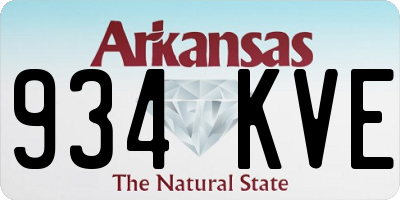 AR license plate 934KVE