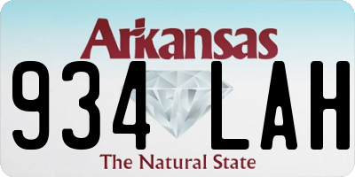 AR license plate 934LAH