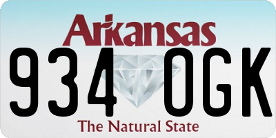 AR license plate 934OGK