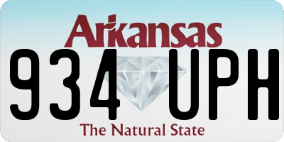 AR license plate 934UPH