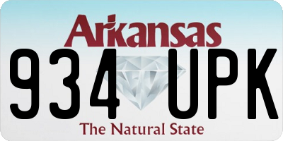 AR license plate 934UPK