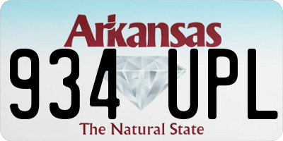 AR license plate 934UPL