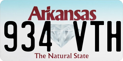 AR license plate 934VTH