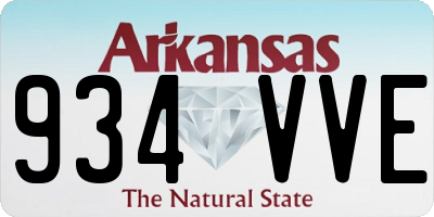 AR license plate 934VVE