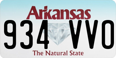 AR license plate 934VVO