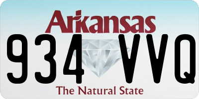 AR license plate 934VVQ