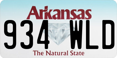 AR license plate 934WLD