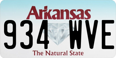 AR license plate 934WVE
