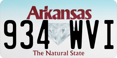AR license plate 934WVI