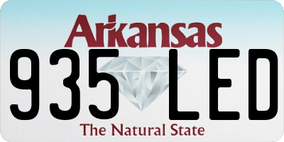 AR license plate 935LED