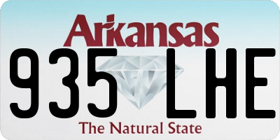 AR license plate 935LHE