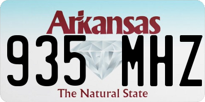 AR license plate 935MHZ