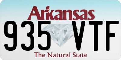 AR license plate 935VTF