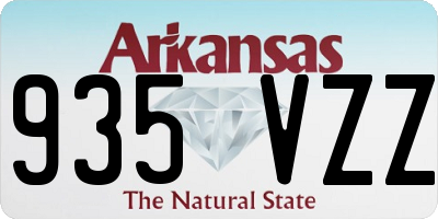 AR license plate 935VZZ