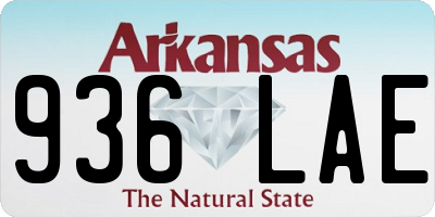 AR license plate 936LAE