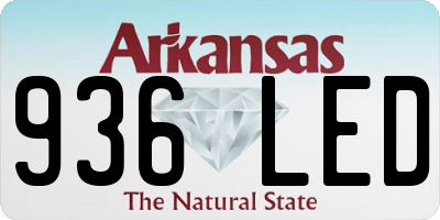 AR license plate 936LED