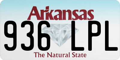 AR license plate 936LPL