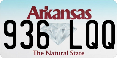 AR license plate 936LQQ