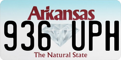 AR license plate 936UPH