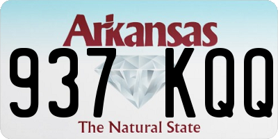 AR license plate 937KQQ