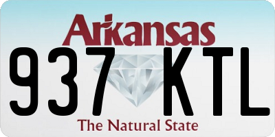 AR license plate 937KTL