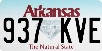 AR license plate 937KVE