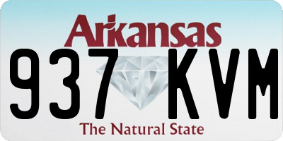 AR license plate 937KVM