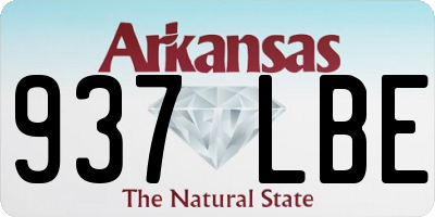 AR license plate 937LBE