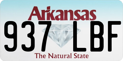 AR license plate 937LBF