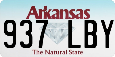 AR license plate 937LBY