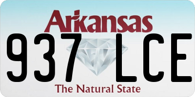 AR license plate 937LCE