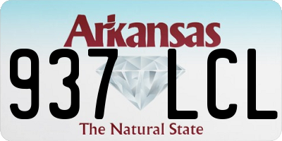 AR license plate 937LCL