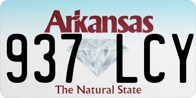 AR license plate 937LCY