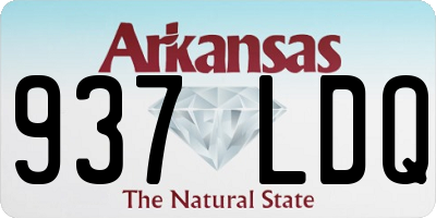 AR license plate 937LDQ