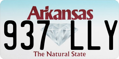 AR license plate 937LLY