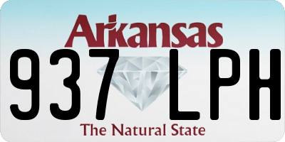 AR license plate 937LPH
