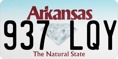AR license plate 937LQY
